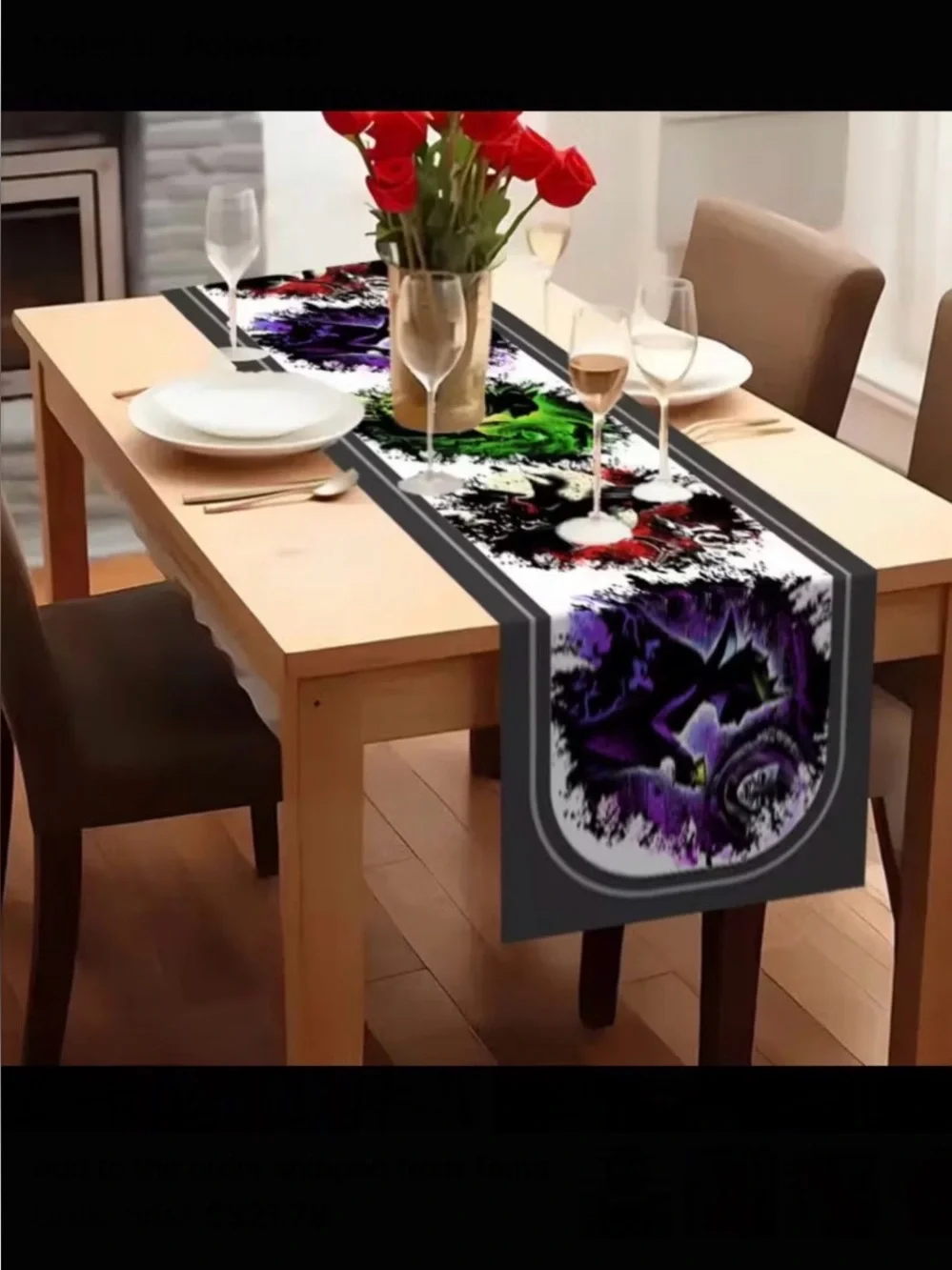 Villains Table Runner
